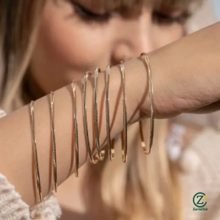 النگو طلا مدل سلن